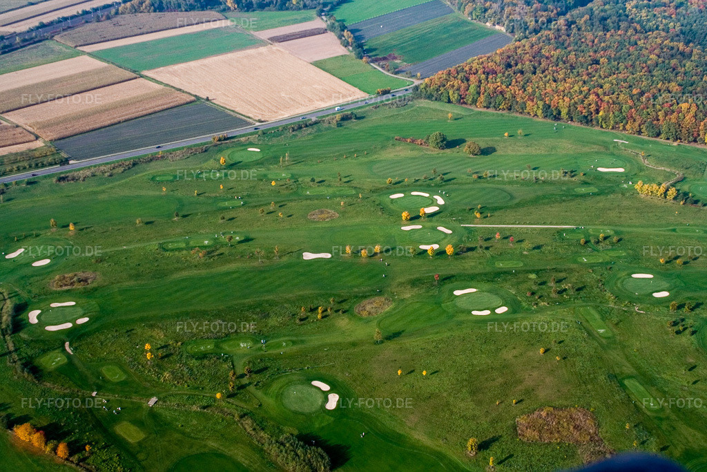 Luftbild: Urloffen, Golfclub Urloffen e.V im Ortsteil Urloffen in Appenweier im Bundesland Baden-Württemberg in Deutschland. Foto: IMG_13919.jpg vom 11.10.2008 durch Werner Riehm/FLY-FOTO.de