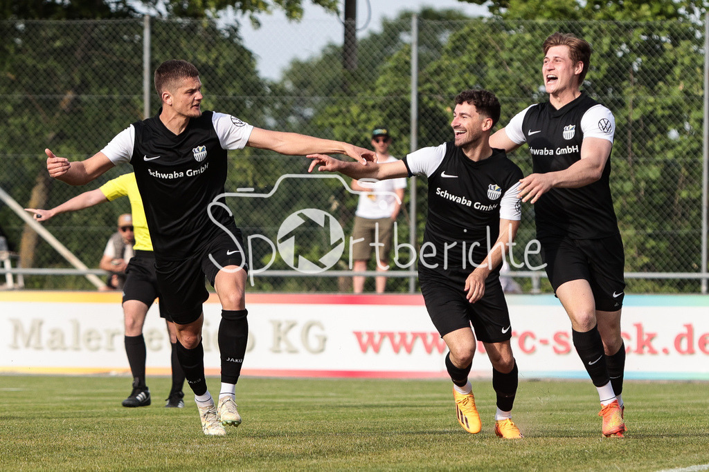 SG Münster/Holzheim - TSV Inchenhofen | Jubel nach 1-0 durch Münster #10