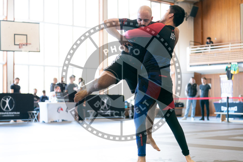 20250329PBB0366 | Fighters compete during the International Luta Livre (ILLCS) Germany IX Spring 2025 Competition spring on March 29, 2025 in Hannover, Germany.© Chiara Dazi