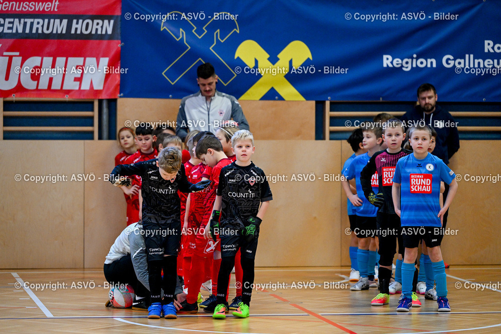 ASVÖ_ Fussballturnier SV Gallneukirchen_ 09.02.2025-20 | 09.02.2025, Gallneukirchen, AUT, ASVÖ, Fussball Nachwuchs Hallenturnier 2025, SV Gallneukirchen im Bild Teilnehmer U 9©Harald Dostal / fodo.media - Realisiert mit Pictrs.com
