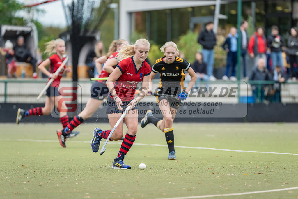 HK_20231022_105889 | Platz 3 Deutsche Meisterschaft Feld WU16 Berliner HC - Harvestehuder THC am 22.10.2023 DHC, Düsseldorf ,