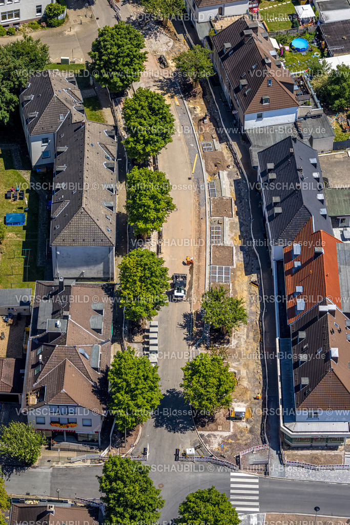 Hattingen230708323 | Luftbild, Baustelle Thingstraße, Welper, Hattingen, Ruhrgebiet, Nordrhein-Westfalen, Deutschland