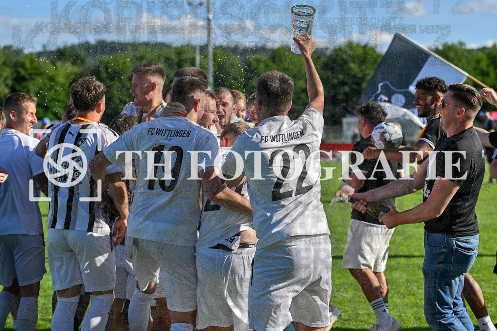 GER, FC Zell - FC Wittlingen, Fussball, Rothaus Bezirkpokal, Finale, Saison 2024/2025, 29.05.2025 | GER, FC Zell - FC Wittlingen, Fussball, Rothaus Bezirkpokal, Finale, Saison 2024/2025, 29.05.2025Foto: TH Fotografie/Thomas Hess