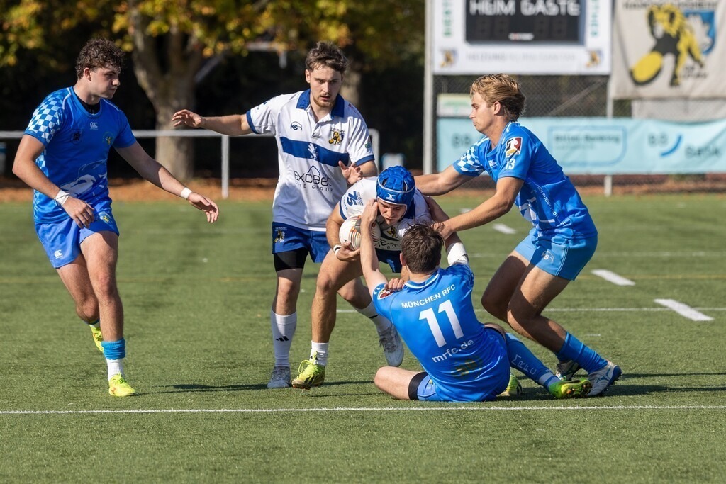 Rugby Bundesliga, Saison 2026/27, 4. Spieltag: TSV Handschuhsheim gegen München RFC | Rugby Bundesliga, Saison 2026/27, 4. Spieltag: TSV Handschuhsheim gegen München RFC / Handschuhsheim im Angriff - Realisiert mit Pictrs.com