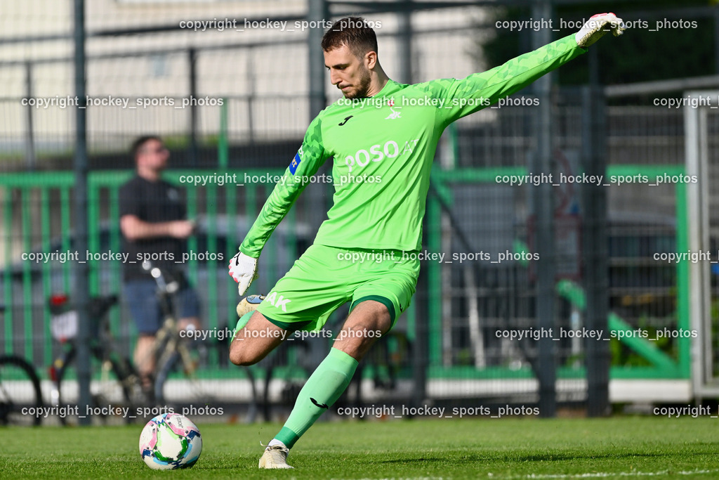 SAK vs. SK Treibach | #1 Kristijan Kondic SAK, SAK vs. SK Treibach, SAK vs. SK Treibach am 29.05.2024 in Klagenfurt (Sportpark Welzenegg), Austria, (Photo by Bernd Stefan)