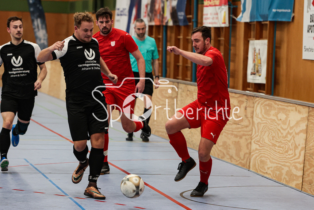 Maerbraeu-Cup BC Aichach II | SC Eurasburg (links) im Duell mit TSV Schäftlarn / Vorrunde