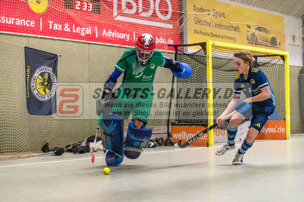 SM_20240120-D85_7520 | 1.Bundesliga Hallenhockey  (M) VF  HTHC  - ZW /10:6 (8:4)