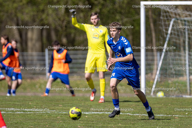 Fußball I Junioren I Saison 2025-2026 I DFB-Nachwuchsliga I 8. Spieltag I JFV Lübeck - 1. FC Magdeburg 55 | Malte Noah Hohmann (24, 1. FC Magdeburg) - Realisiert mit Pictrs.com