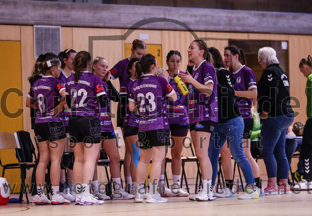 2025-02-22_077_SpVgg_Altenerding_gegen_TG_Landshut | Erding, Deutschland, 22.02.2025:Handball, Bezirksoberliga Frauen Altbayern 2024 / 2024, 15. Spieltag, SpVgg Altenerding gegen TG Landshut, Endergebnis: 25:22Foto: Christian Riedel / fotografie-riedel.net