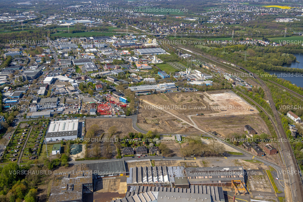 Dortmund230401660 | Luftbild, Baustelle Union Gelände, Dorstfeld, Dortmund, Ruhrgebiet, Nordrhein-Westfalen, Deutschland