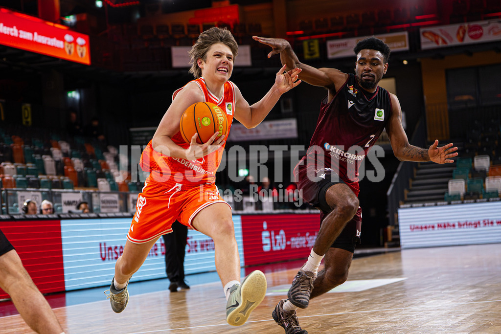Basketball I Herren I Saison 2025-2026 I ProB Nord I 21. Spieltag I Rasta Vechta II - Iserlohn Kangaroos I 3167 | Epke Kruthaup (2, RASTA Vechta II) - Realisiert mit Pictrs.com