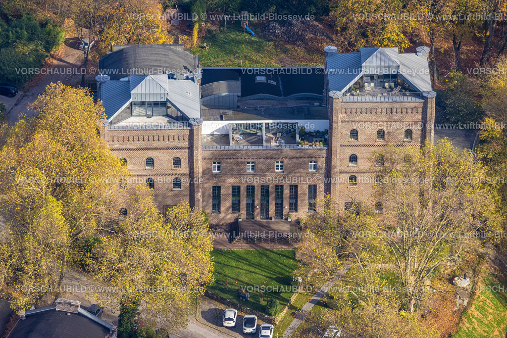 Gelsenkirchen221101957suedlich | Luftbild, Doppel-Malakowturm, ehem. Zeche Holland 1/2, Ückendorf, Gelsenkirchen, Ruhrgebiet, Nordrhein-Westfalen, Deutschland