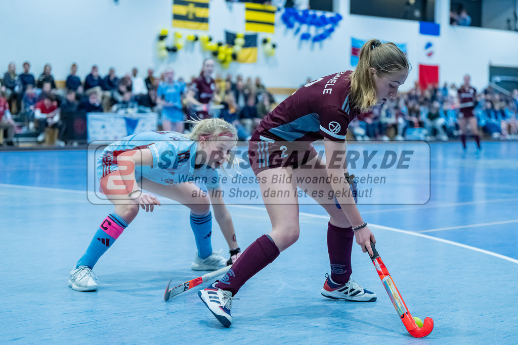 HK_20240303_108988 | 2. Halbfinale Deutsche Meisterschaft WU16 am 3.3.2024 Halle DHC, Düsseldorf ,