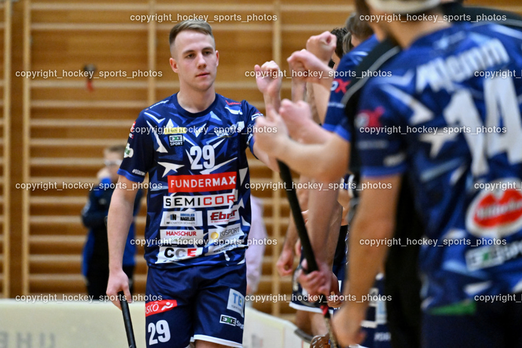 VSV Unihockey vs. SZPK Floorball | #29 Anze Brajic VSV Unihockey, VSV Unihockey vs. SZPK Floorball, VSV Unihockey vs. SZPK Floorball am 23.11.2024 in Villach (Ballspielhalle St. Martin), Austria, (Photo by Bernd Stefan)