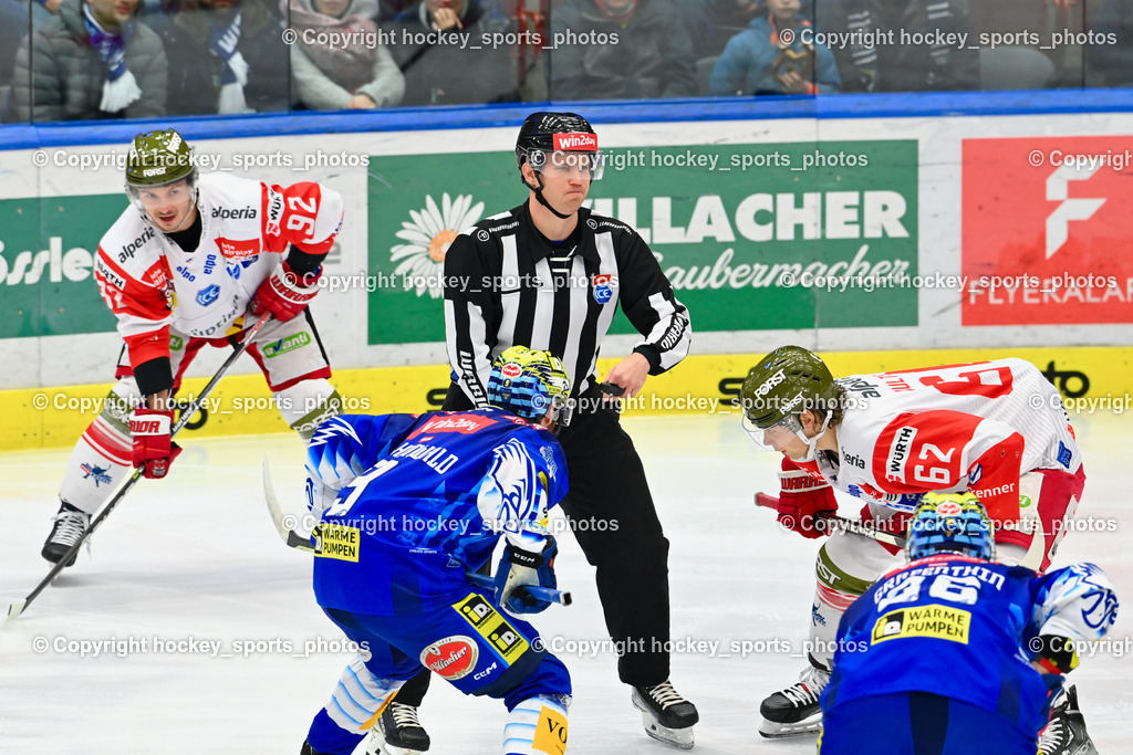 EC IDM Wärmepumpen VSV vs. HC Bozen 30.12 2022 | BEDYNEK SEBASTIAN Referee, #92 Thomas Christian, #62 Hults Mitchell