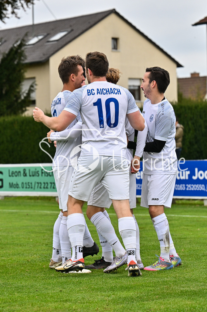 BC Aichach - TSV Inchenhofen | Jubel nach 1-0 / Aichach 7