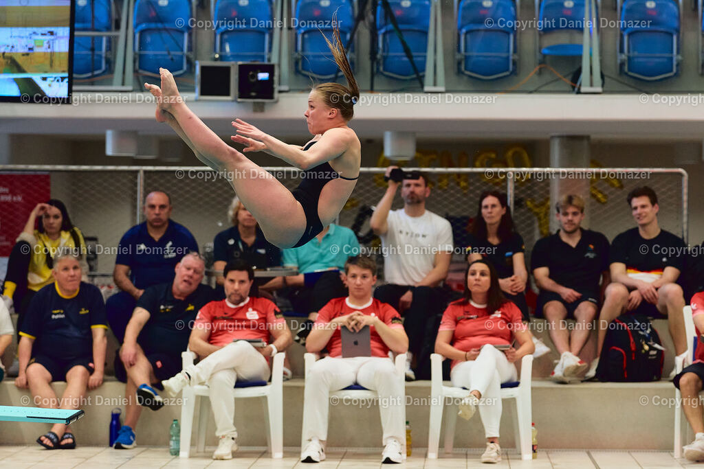 International Youth Diving Meet 2026 | Day 4 of 5 | International Youth Diving Meet 2026| Day 4 of 5 | 25.04.2026 | Youth diving competition featuring 1m and 3m springboard and platform at the Schwimmsportkomplex Freiberger Platz in Dresden.@ Domazer Photography - Realisiert mit Pictrs.com