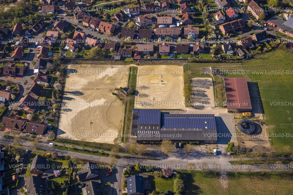 Ascheberg250400446 | Luftbild, Sandflächen, Reit- und Fahrverein St. Hubertus Ascheberg, Ascheberg, Münsterland, Nordrhein-Westfalen, Deutschland,