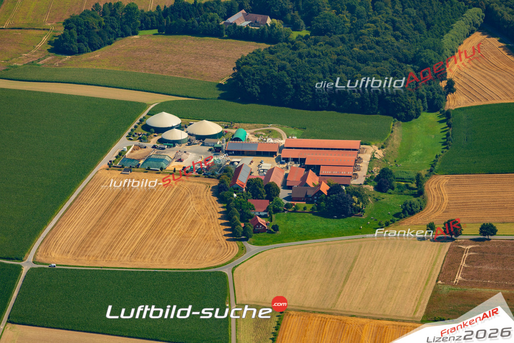 Ostkilver Rödinghausen Bild- Das Luftbild wurde 2025 vom UL-Flugzeug heraus erstellt ( keine Drohne bzw. Drohnenaufnahme ) - Hochauflösende Luftaufnahme -Nicht vergleichbar mit Google Maps oder Satelittenbilder- Die Geschenkidee !Mit Lizenz und Bildrechte bestellbar - CC