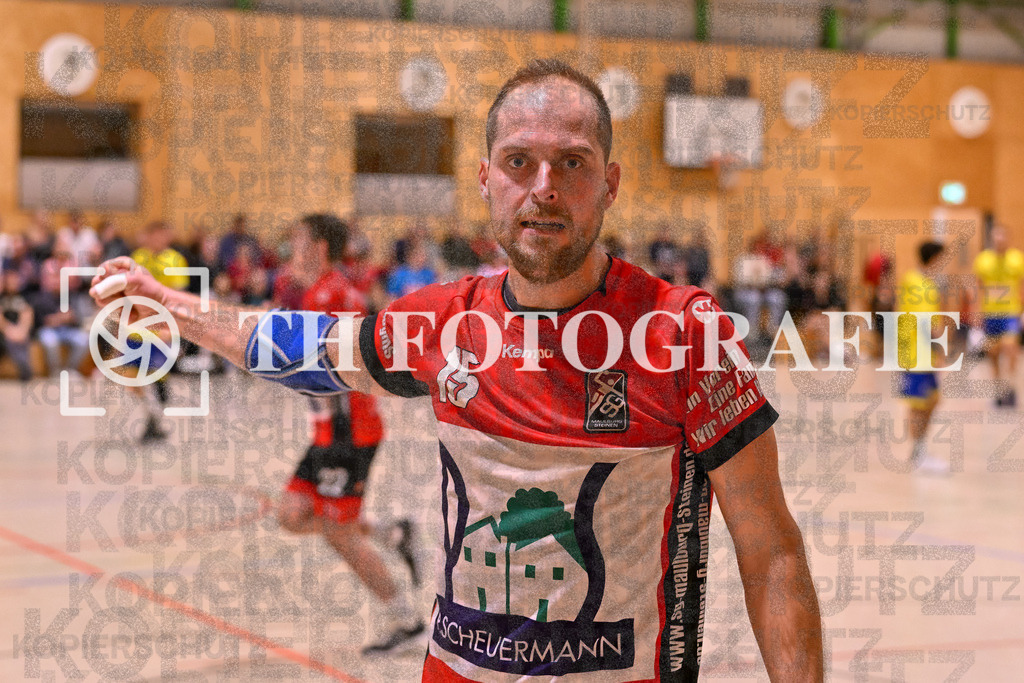 GER, SG Maulburg/Steinen - SG Allensbach/Dettingen, Handball, Landesliga Suedbaden, 2. Spieltag, Saison 2024/2025, 28.09.2024 | Daniel Winkelbeiner (SG Maulburg/Steinen, #15)GER, SG Maulburg/Steinen - SG Allensbach/Dettingen, Handball, Landesliga Suedbaden, 2. Spieltag, Saison 2024/2025, 28.09.2024Foto: TH Fotografie/Thomas Hess