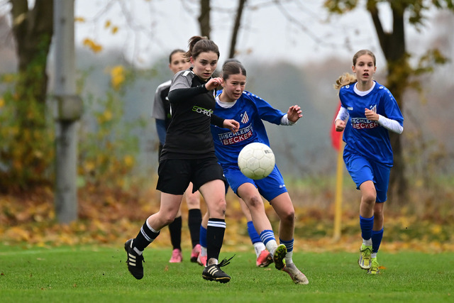 Fußball I Juniorinnen I Saison 2025-2026 I Niedersachsenpokal I Viertelfinale I JFV A-O-B-H-H - FC Rosengarten I 33068 | Der Sportfotograf. - Realisiert mit Pictrs.com