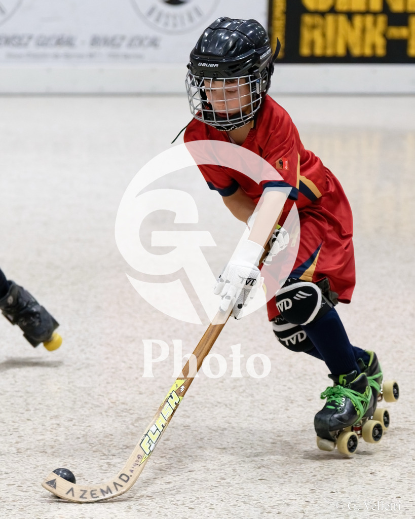 U13  - Geneve RHC v HC Munsingen W  |  during the U13  match between Geneve RHC and HC Munsingen W  at Centre sportif de la queue d'arve in Geneve, Switzerland