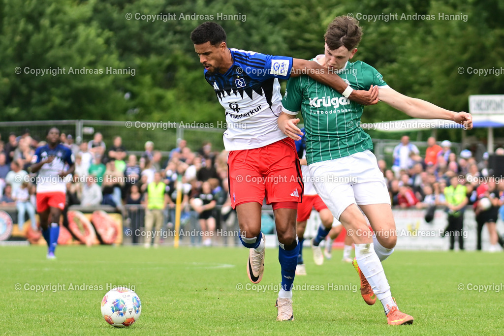 Fußball I Herren I Testspiel  I TSV Elstorf - Hamburger SV I 5.7.2025 | a-hannig - Realisiert mit Pictrs.com