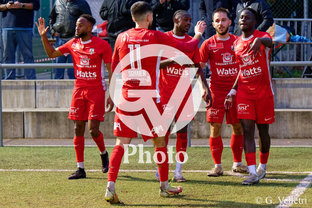 Promotion League - FC Grand-Saconnex v FC Rapperswil | during the Promotion League game between FC Grand-Saconnex and FC Rapperswil at Stade du Blanché in Grand-Saconnex, Suisse