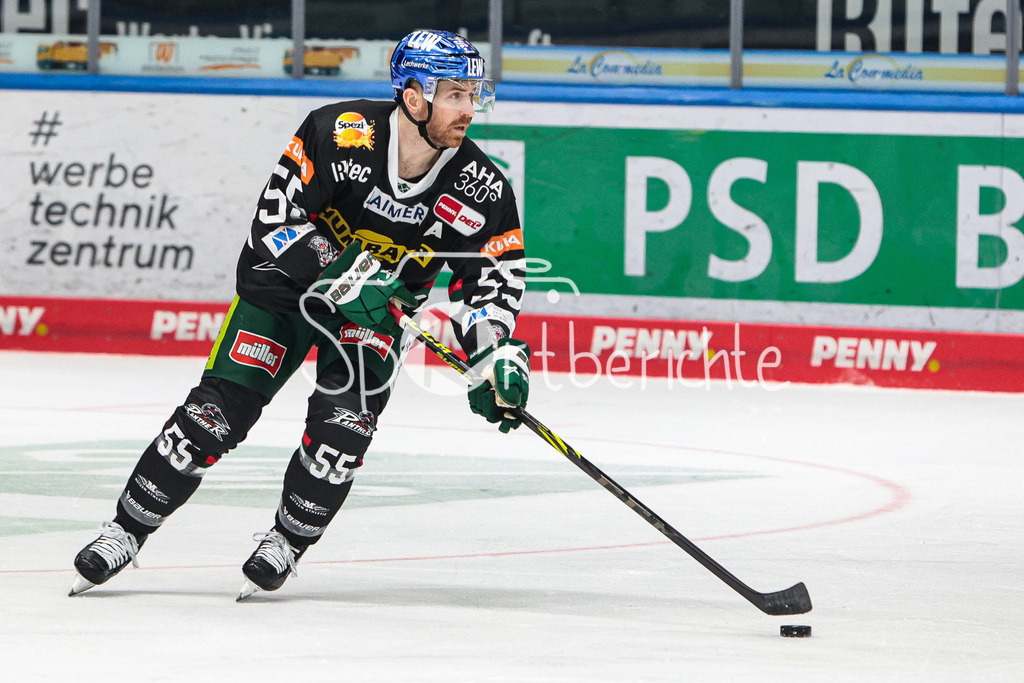 Augsburger Panther - Nürnberg ICE Tigers | David WARSOFSKY (AEV #55) am PUck