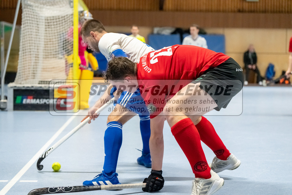 HK_20250112_101591 | 2. Bundesliga Halle Herren RTHC Leverkusen - Club Raffelberg am 12.1.2025 Halle RTHC, Leverkusen ,