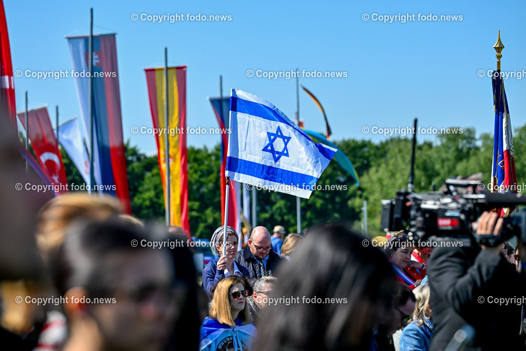 Internationale Gedenk- und Befreiungsfeier Gedenkstaette Mauthausen 2025_ 11.05.2025-109 | 11.05.2025, Mauthausen, AUT, Internationale Gedenk- und Befreiungsfeier Gedenkstaette Mauthausen 2025, 80 Jahre Befreiung KZ Mauthausen im Bild Israelitische - Juediesche Gemeinschaft, Besucher