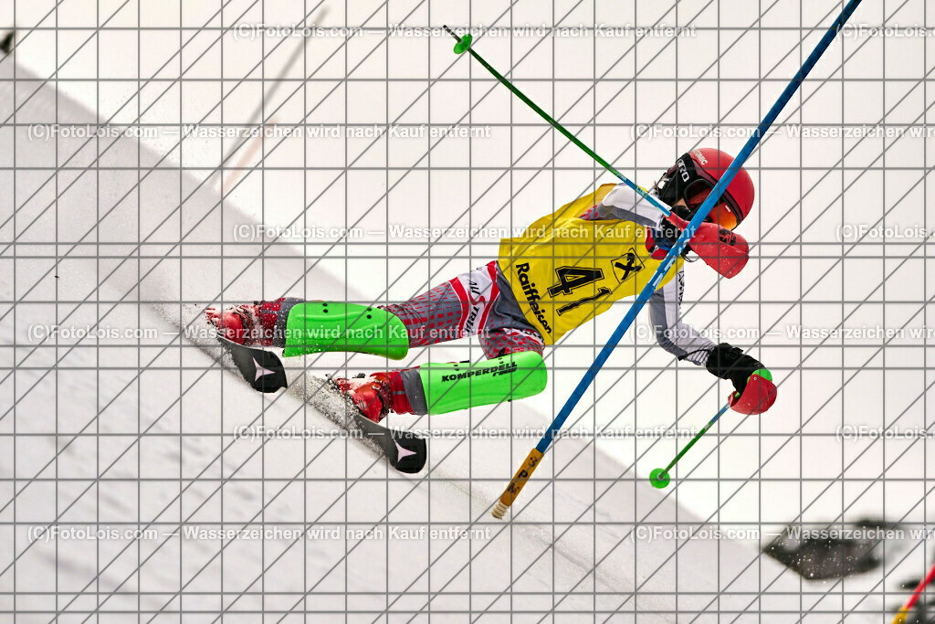 ALP8114_NOe-Kinder-LM_SL-I_Hochkar_Sever Lui Carlo | (C)FotoLois.com, Alois Spandl. NÖ Kinder-Landesmeisterschaft, SLALOM im Draxlerloch am Hochkar, erster Lauf, So 18. Februar 2024.