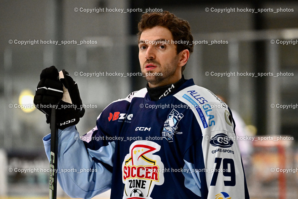 ESC SOCCERZONE STEINDORF vs. 1. EHC ALTHOFEN | #79 Petrik Benjamin ESC Steindorf, ESC SOCCERZONE STEINDORF vs. 1. EHC ALTHOFEN, ESC SOCCERZONE STEINDORF vs. 1. EHC ALTHOFEN am 28.02.2025 in Steindorf (Ossiachersee Halle), Austria, (Photo by Bernd Stefan)