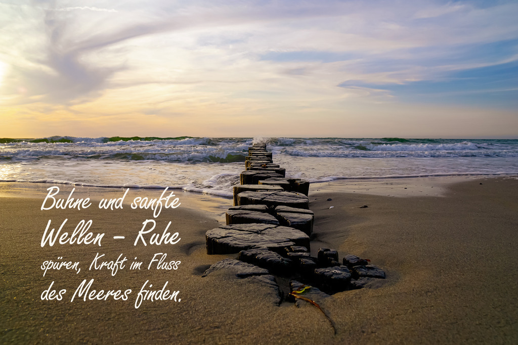 Meer Kalender 2026 - Ostseemotiv mit Text | Gestalten Sie Ihr Zuhause mit einzigartigen Bildern von Ostsee u. Nordsee – als Leinwandbild, Acryl, Alu-Dibond oder FineArt Hahnemühle, individuell anpassbar.