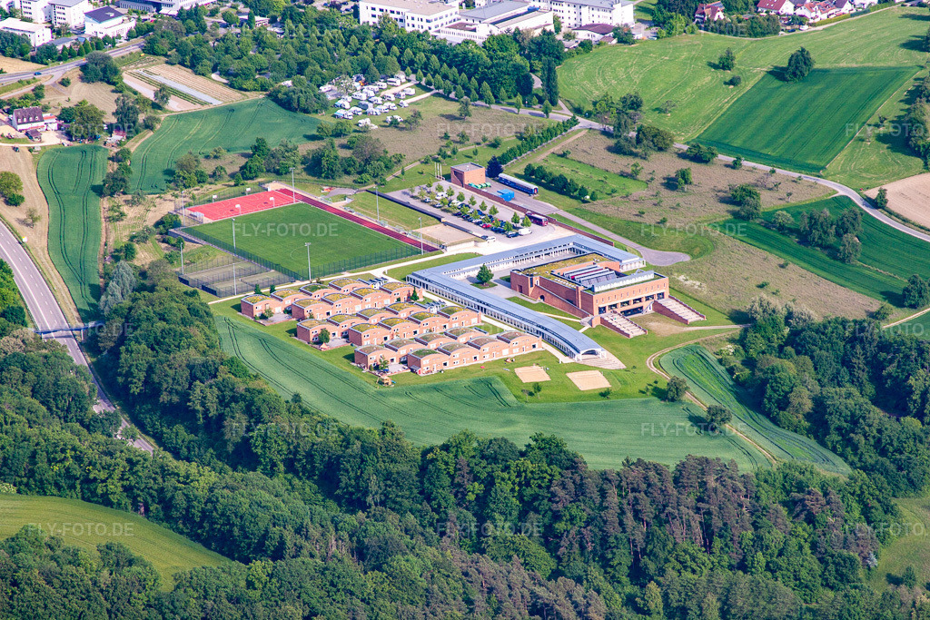 Luftbild: Aula Härten in Überlingen im Bundesland Baden-Württemberg in Deutschland. Foto: IMG_57485.jpg vom 08.06.2013 durch Werner Riehm/FLY-FOTO.de