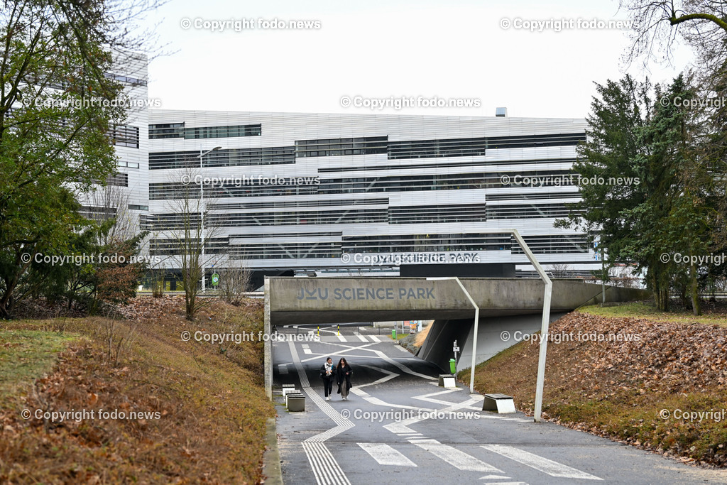 JKU Linz_ Science Park_ 09.02.2024-5 | 09.02.2024, Johannes Kepler Universitaet Linz, AUT, JKU, Gelaende, im Bild JKU Linz, Science Park, Campus, Technologie, hoch-modernes und architektonisch spektakulaeres Campus-Zentrum, Mechatronik, Kuenstliche Intelligenz, Digitalisierung, Mathematik, Forschung, Entwicklung