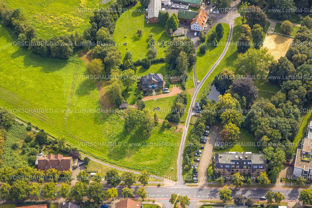 Hamm230902602 | Luftbild, Haus Kentrop und Marker Allee, Mitte, Hamm, Ruhrgebiet, Nordrhein-Westfalen, Deutschland