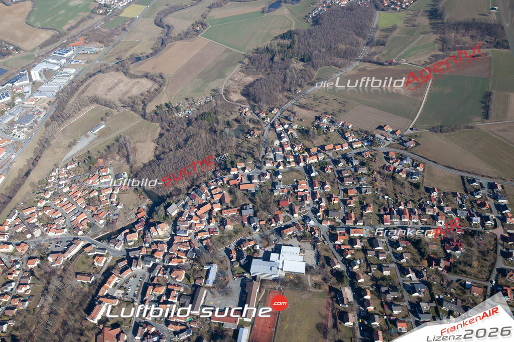 Das Luftbild der Stadt Kueps-winter wurde 2019 vom Flugzeug heraus erstellt (keine Drohne) Aufnahmehöhe ca.400 Meter- hohe Auflösung- beste Druck-Qualität garantiert!