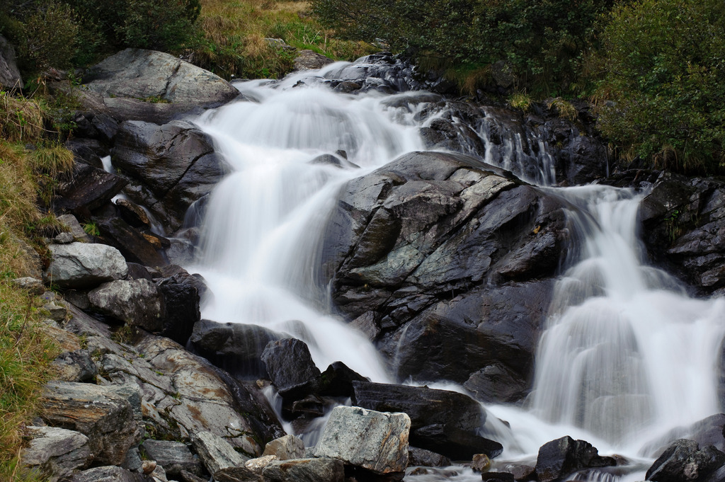 Gebirgsbach | Austria - October 01, 2010: Gebirgsbach. - Realisiert mit Pictrs.com