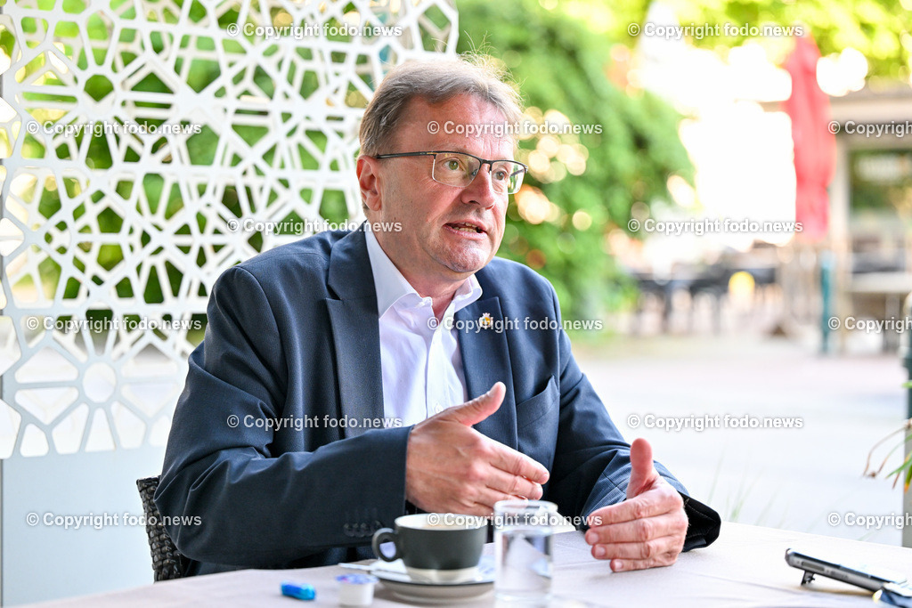 Hannes Heide (SP_ Abgeordneter zum Europaeischen Parlament)_ 06.05.2024-27 | 06.05.2024, Linz, AUT, Linz, im Bild Hannes Heide (SP, Abgeordneter zum Europaeischen Parlament)