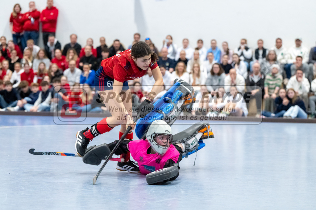 HK_20250223_103241 | Deutsche Meisterschaft wU14 Finale und Ehrungen am 23.2.2025 Düsseldorfer HC, Düsseldorf