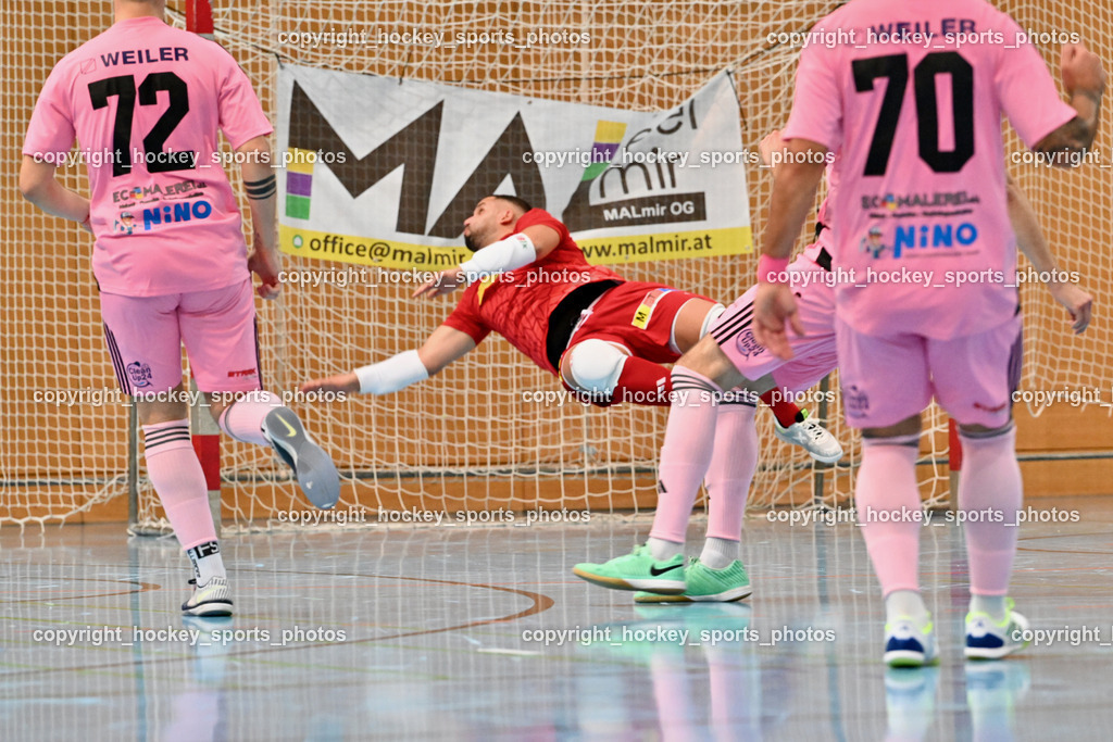 Carinthia Flamengo Futsal Club vs. LPSV-K | #1 Youssef Helal Carinthia Flamengo, Carinthia Flamengo Futsal Club vs. LPSV-K, Carinthia Flamengo Futsal Club vs. LPSV-K am 03.11.2024 in Klagenfurt (Ballspielhalle Viktring), Austria, (Photo by Bernd Stefan)