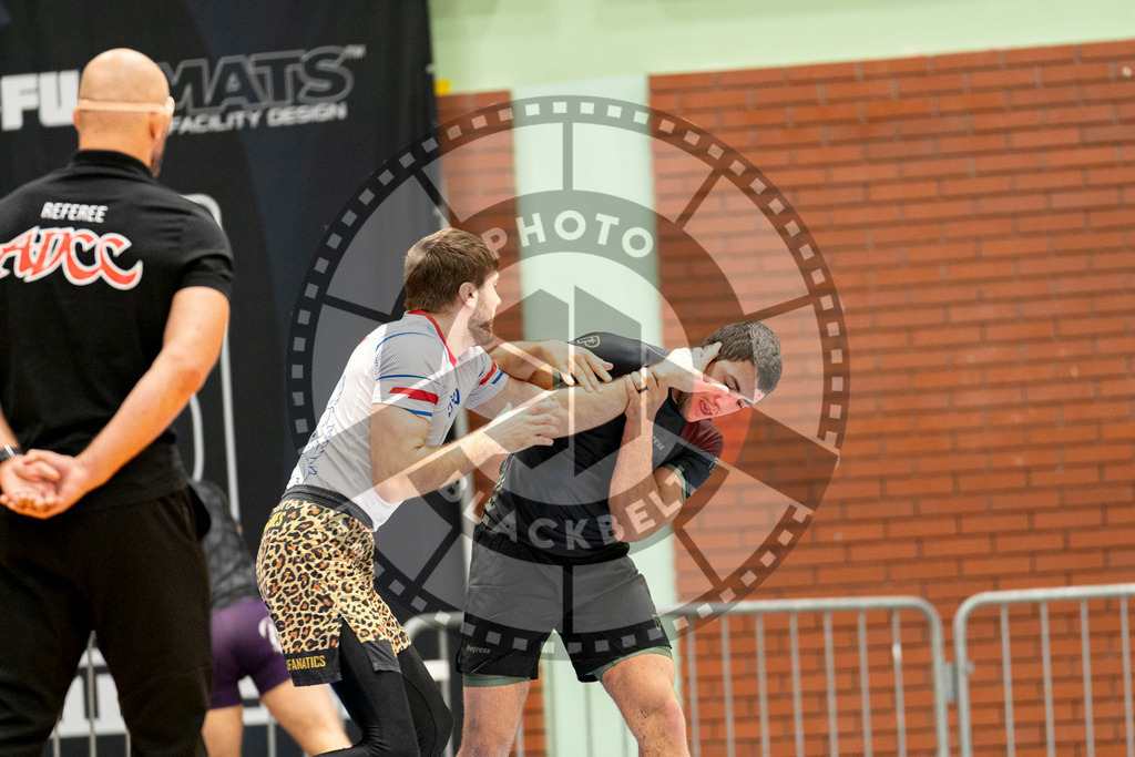 20230916PBB1049 | Fighters compete during the grappling tournement ADCC Trials (European, Middle East and African Championship) in Warsaw, Poland, on September 16, 2023.