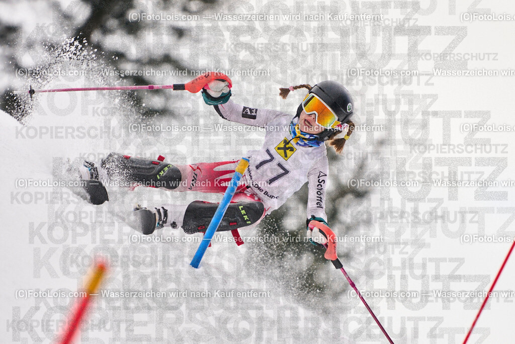 ALP3712_KinderCup-SL_STMK_Strallegg_Siebenhofer Jana Emilia | Raiffeisen KINDERCUP Alpin, SLALOM auf der JogllandStreif in Strallegg am So 23. Februar 2025. Veranstaller: Steirischer Skiverband (5000). Skiunion Strallegg (5197).