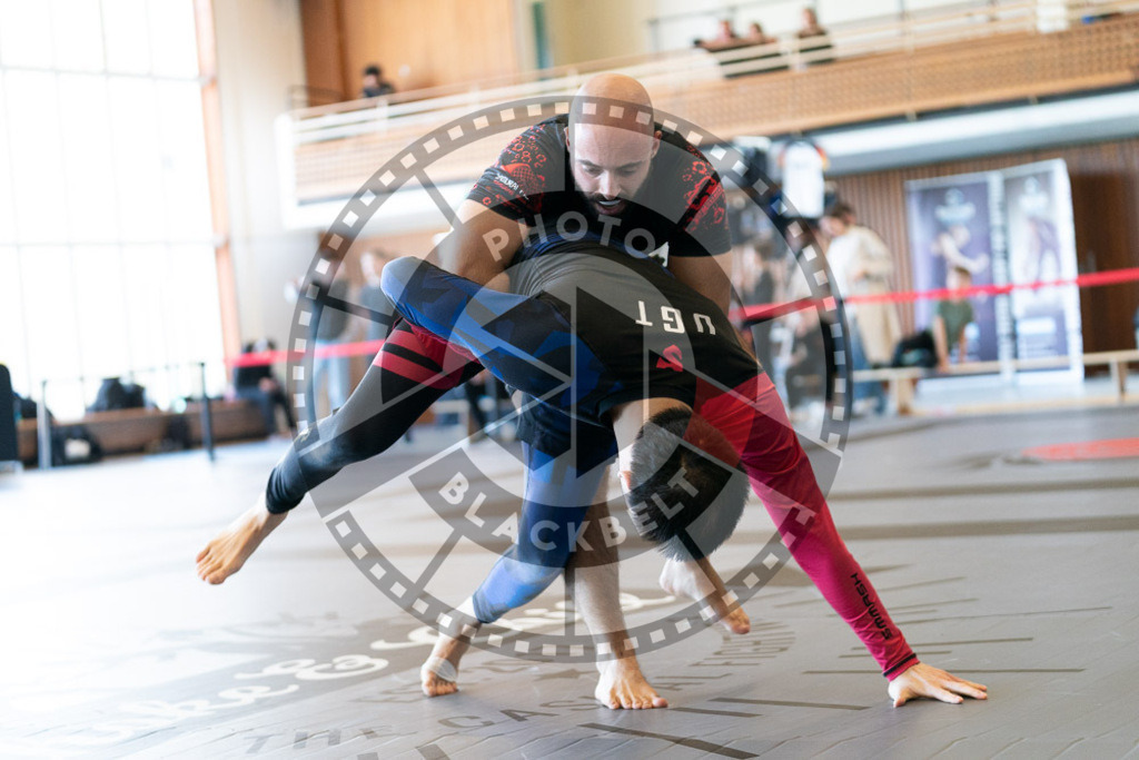 20250329PBB0393 | Fighters compete during the International Luta Livre (ILLCS) Germany IX Spring 2025 Competition spring on March 29, 2025 in Hannover, Germany.© Chiara Dazi