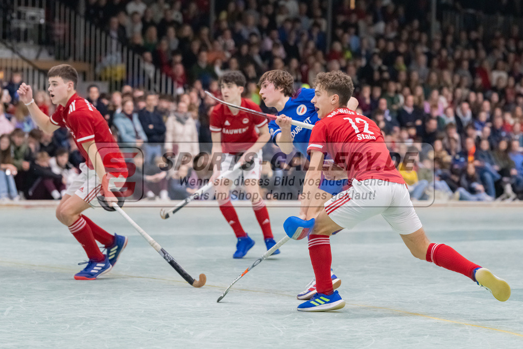 HK_20230305_106325 | Deutsche Meisterschaft MU16 Finale Mannheimer HC - Rot-Weiss Köln / Ehrungen am 5.3.2023 RWK, Köln ,