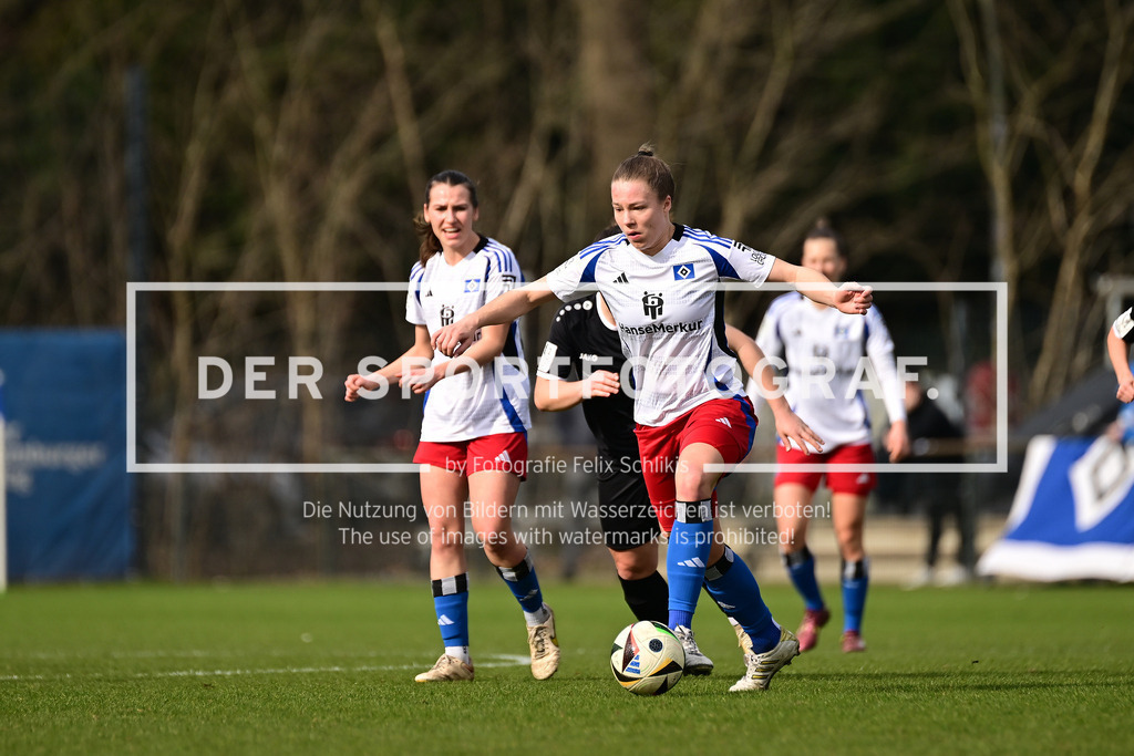 Fußball I Frauen I Saison 2024-2025 I 2. Bundesliga I 19. Spieltag I Hamburger SV - SV 67 Weinberg I 12267 | Der Sportfotograf. - Realisiert mit Pictrs.com
