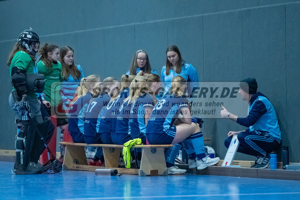 HK_20240303_108849 | 1. Halbfinale Deutsche Meisterschaft WU16 am 3.3.2024 Halle DHC, Düsseldorf ,