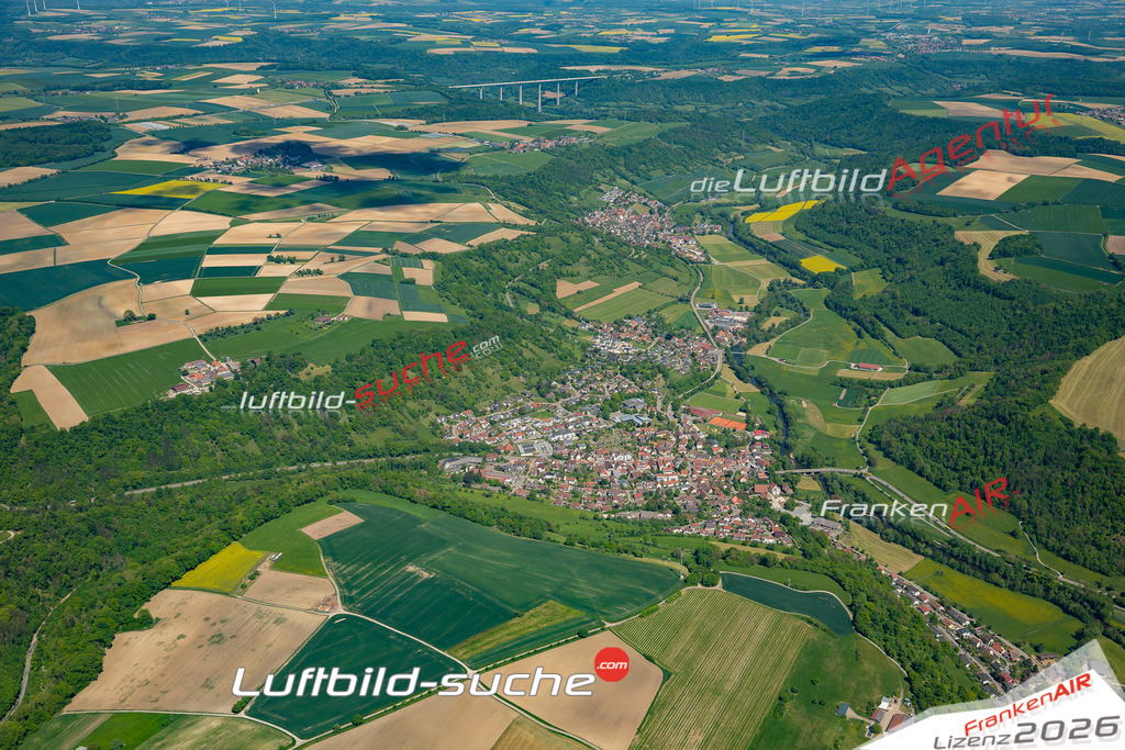 Luftaufnahme von Untermünkheim Vs Google Maps- Die Luftaufnahme wurde 2025 vom UL-Flugzeug heraus erstellt ( keine Drohne ) - Hochauflösende Luftaufnahme - für professionelle Ausdrucke geeignet. Die Geschenkidee !Mit Lizenz und Bildrechte bestellbar