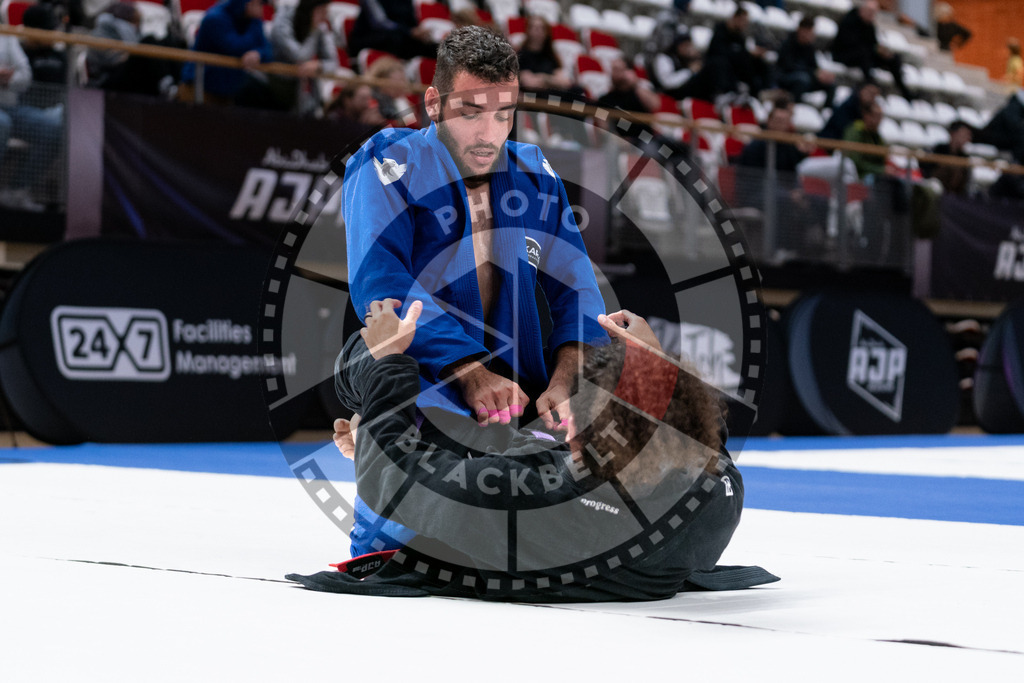 20241012PBB1495 | Athletes compete during the AJP Tour Europe Continental Jiu-Jitsu Professional Championship on October 12, 2024 in Almere near Amsterdam, Netherlands. © Chiara Dazi / photoblackbelt